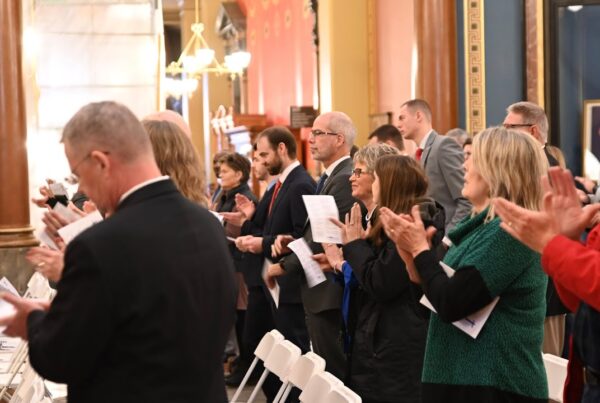 Prayer and Worship at the Iowa Capitol