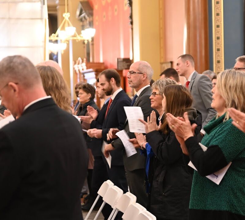 Prayer and Worship at the Iowa Capitol